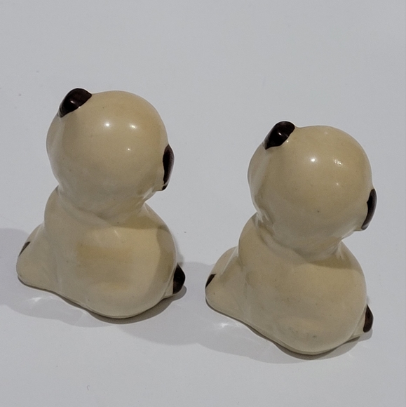 Shawnee pottery rare set of 2 miniature figurines dogs - Picture 2 of 11
